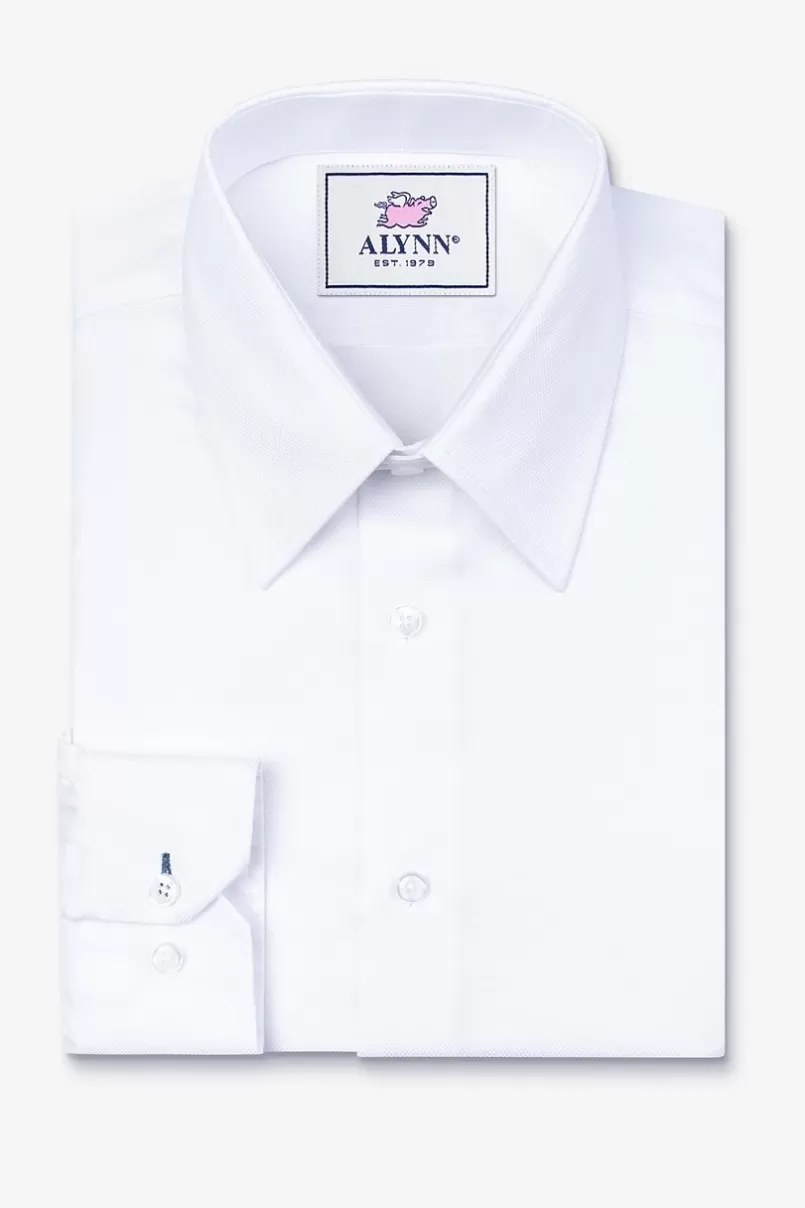 Ties Aiden Point Collar White Dress Shirt Sale