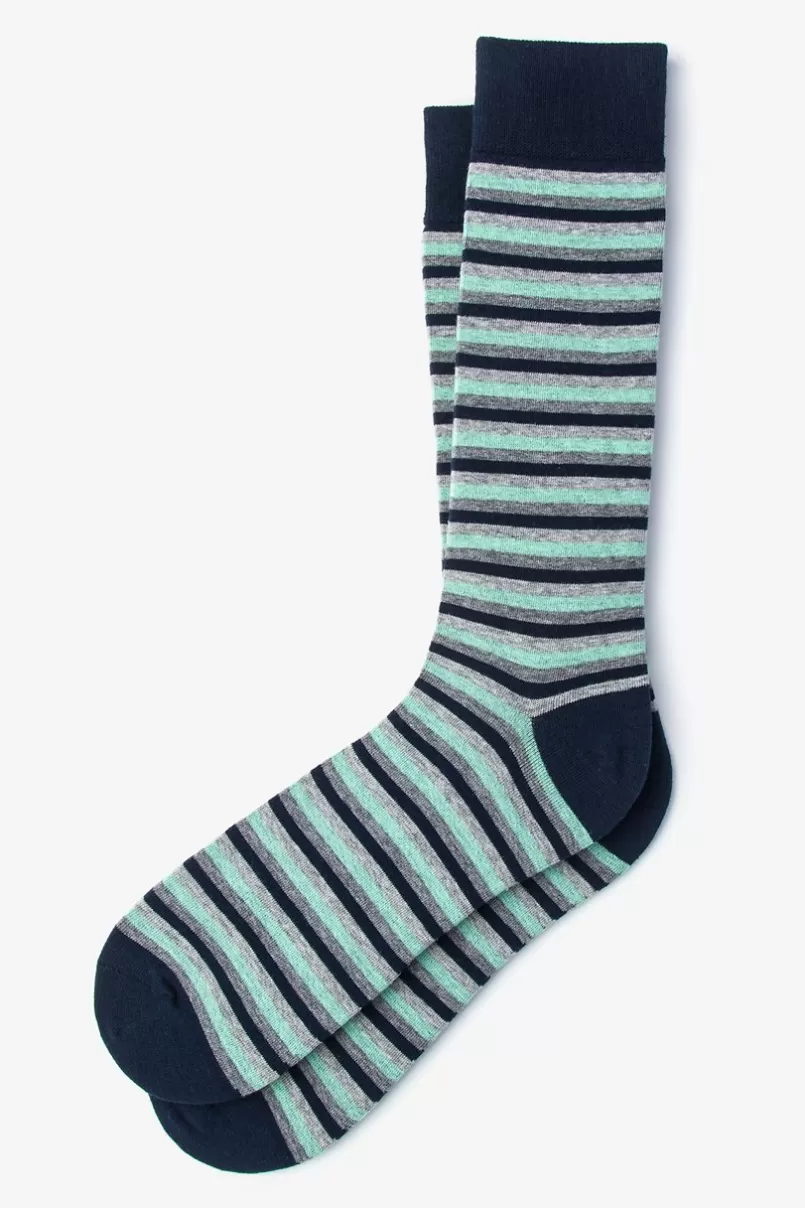 Ties Alexander Mint Green Sock MintGreen Best Sale