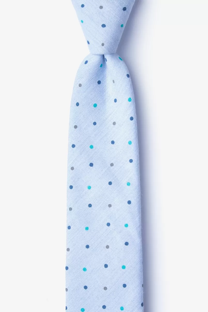 Ties Alliance Skinny Tie Blue Discount