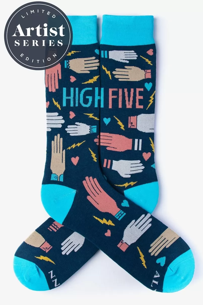 Ties Alynn® X Lisa Congdon High Five Aqua Sock Shop