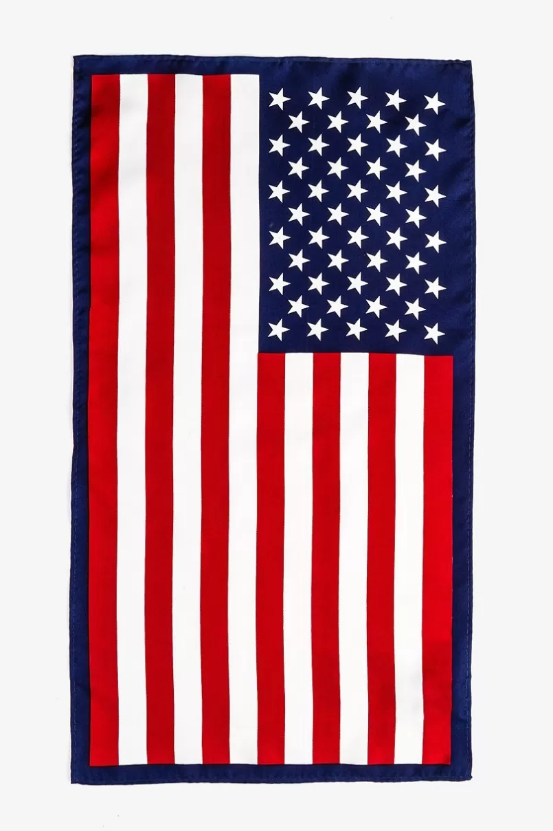 Ties American Flag Red Pocket Square Best Sale