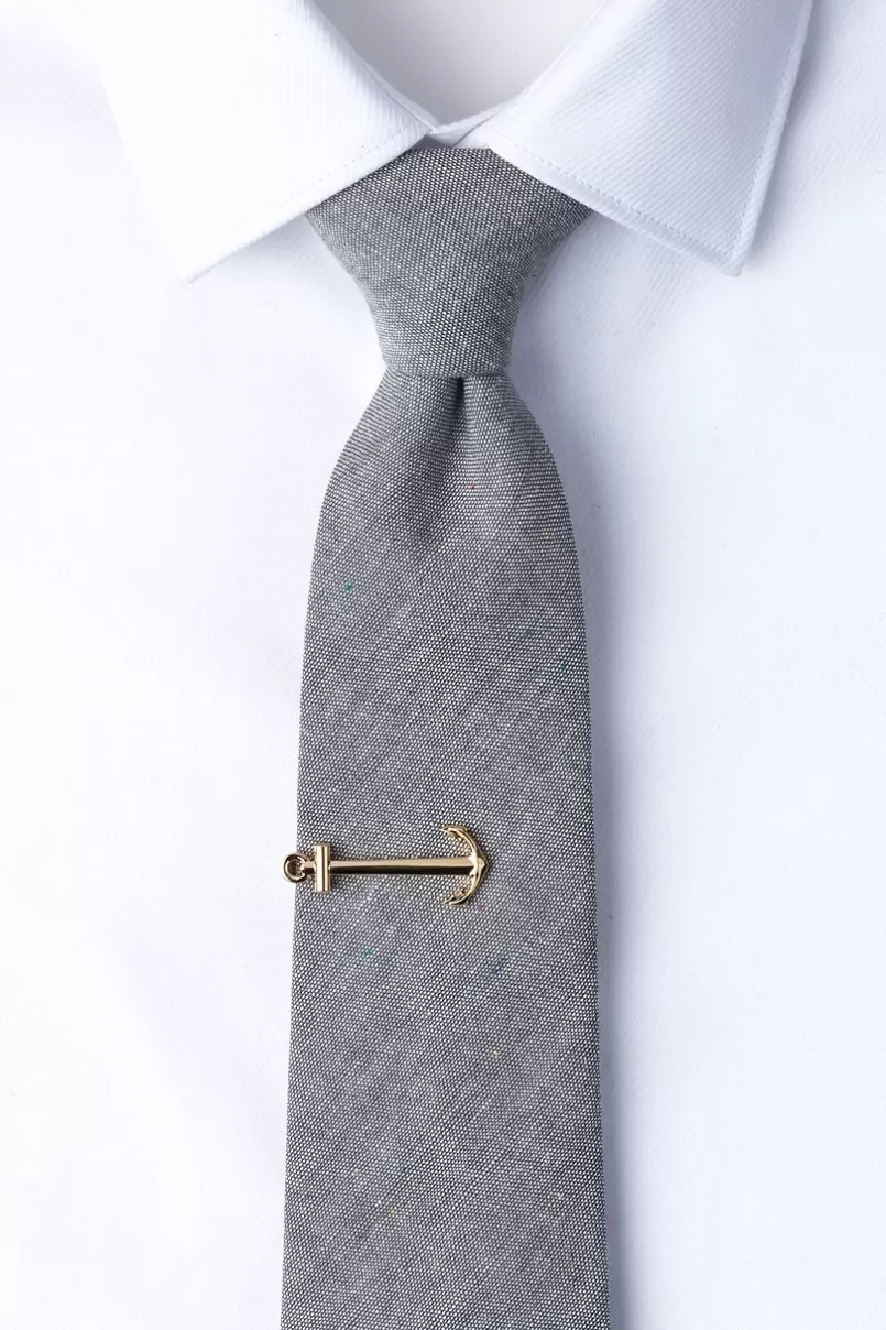 Ties Anchor Tie Bar Gold Best Sale