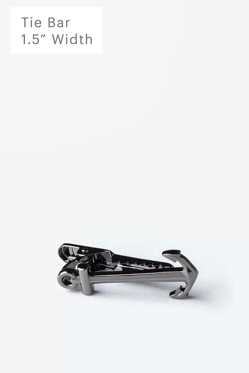 Ties Anchor Tie Bar Gunmetal Outlet