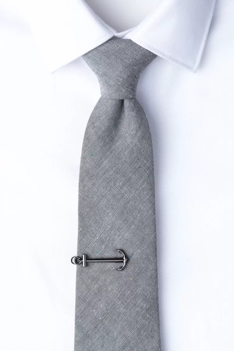 Ties Anchor Tie Bar Gunmetal Outlet