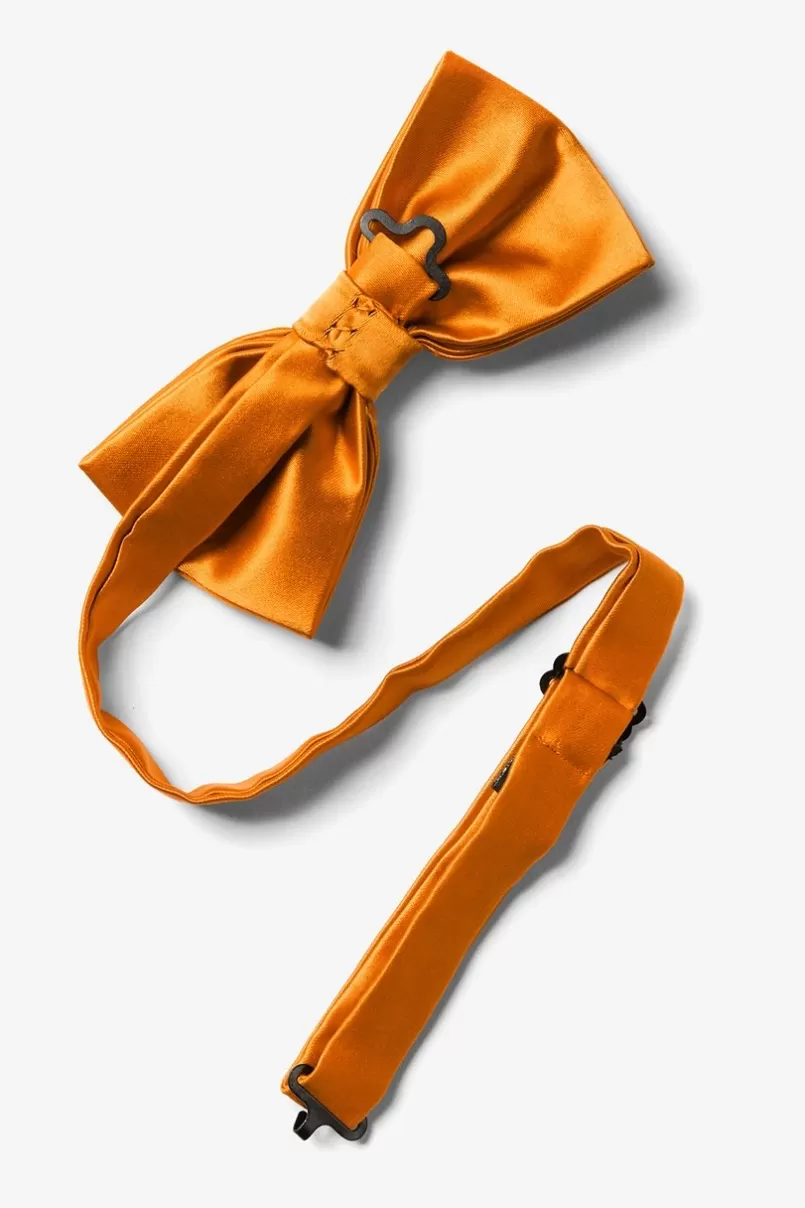 Ties Pre-Tied Bow Tie Apricot Best Sale