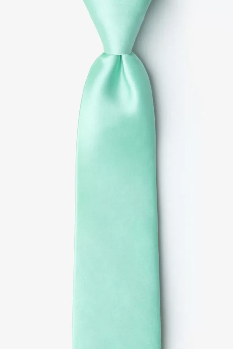 Ties 3" Skinny Tie Aqua Store