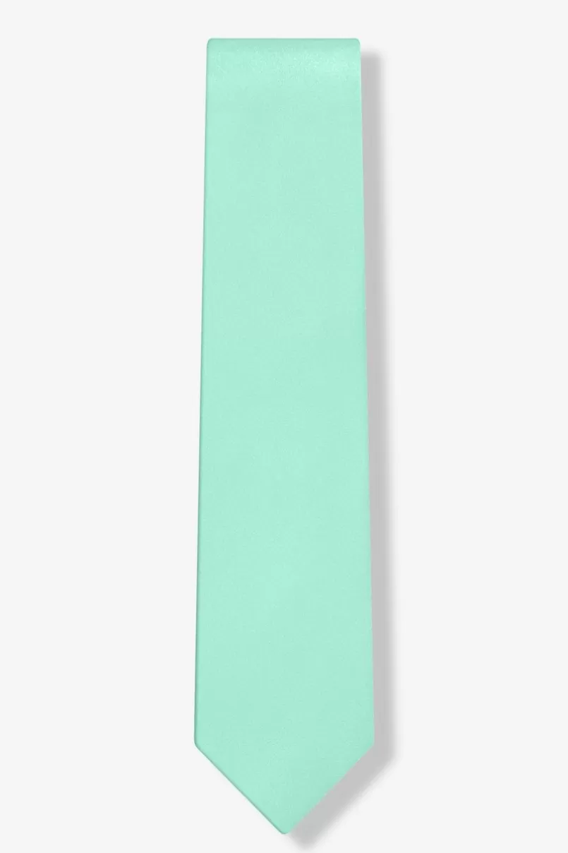 Ties 3" Skinny Tie Aqua Store