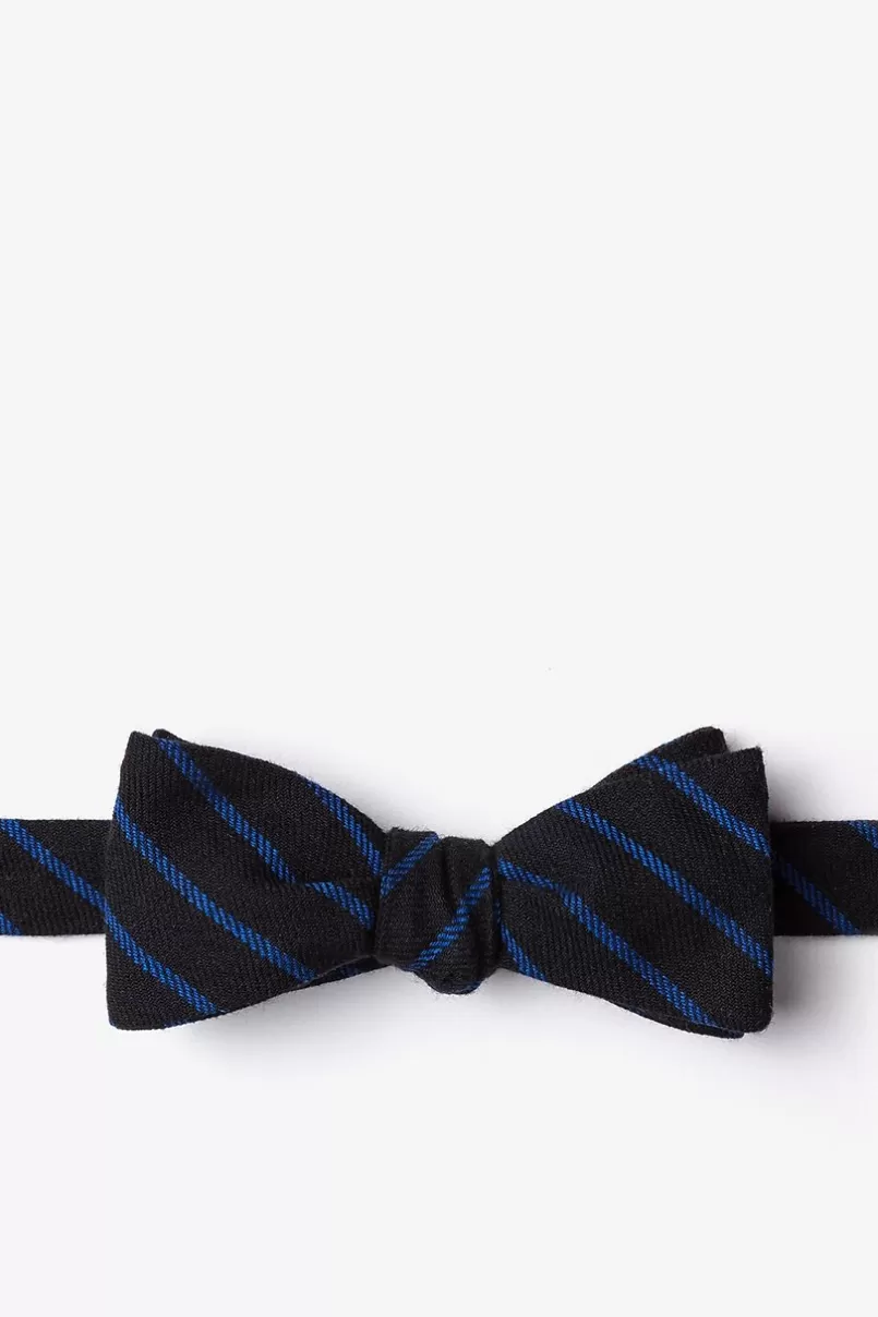 Ties Arcola Skinny Bow Tie Black Best Sale