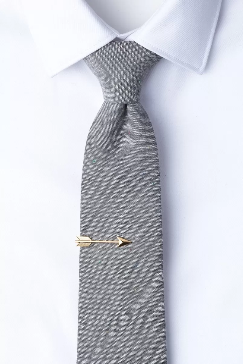 Ties Arrow Tie Bar Gold Discount