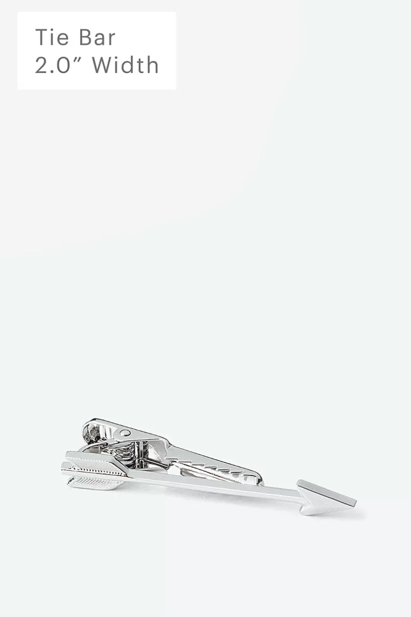 Ties Arrow Tie Bar Silver Store