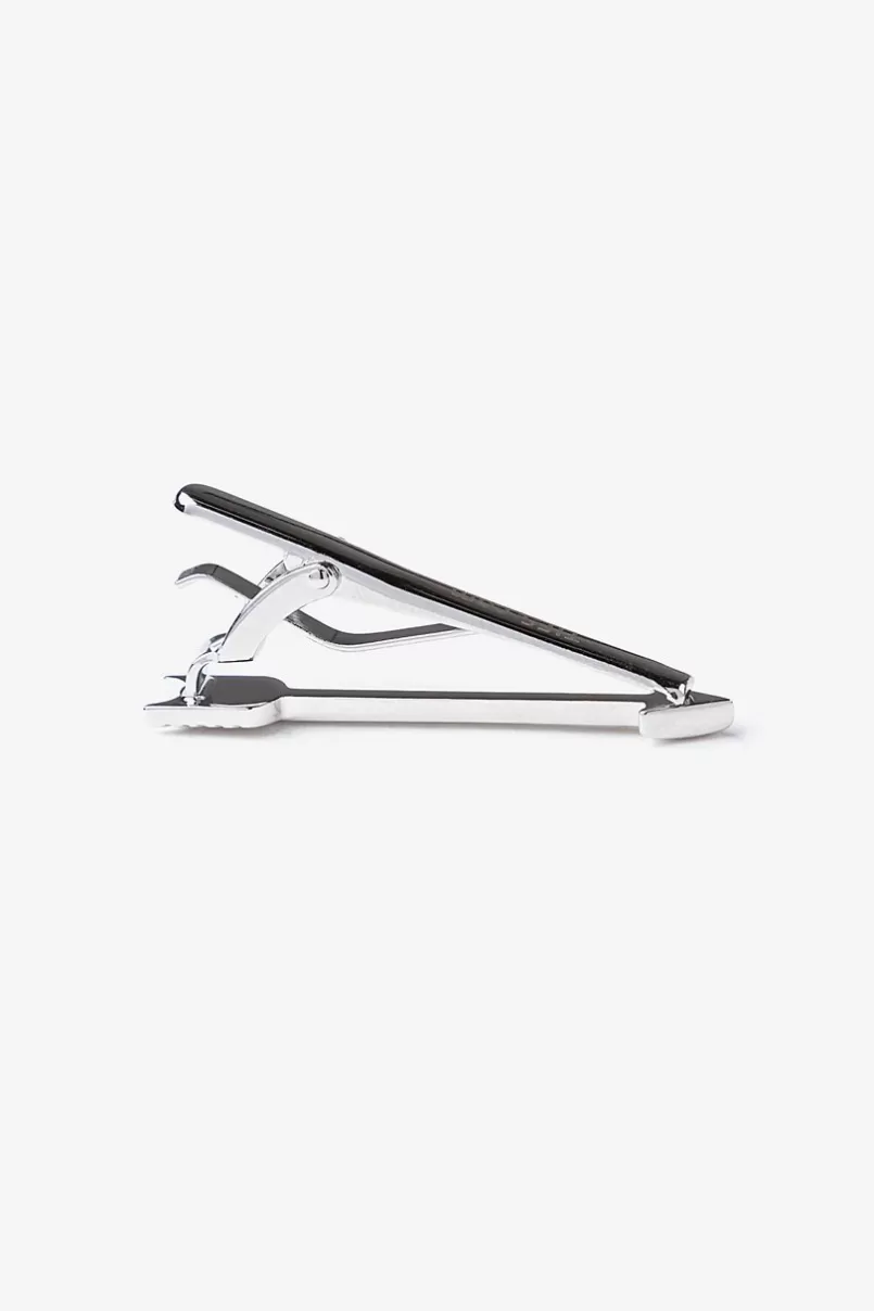 Ties Arrow Tie Bar Silver Hot