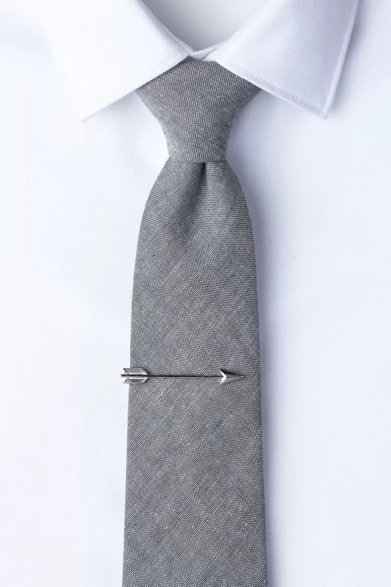 Ties Arrow Tie Bar Silver Store