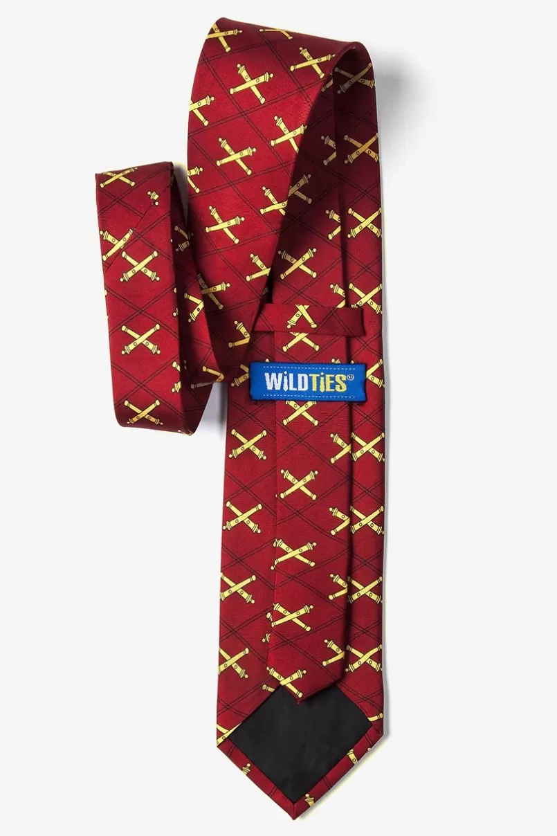 Ties Artillery Red Tie Hot