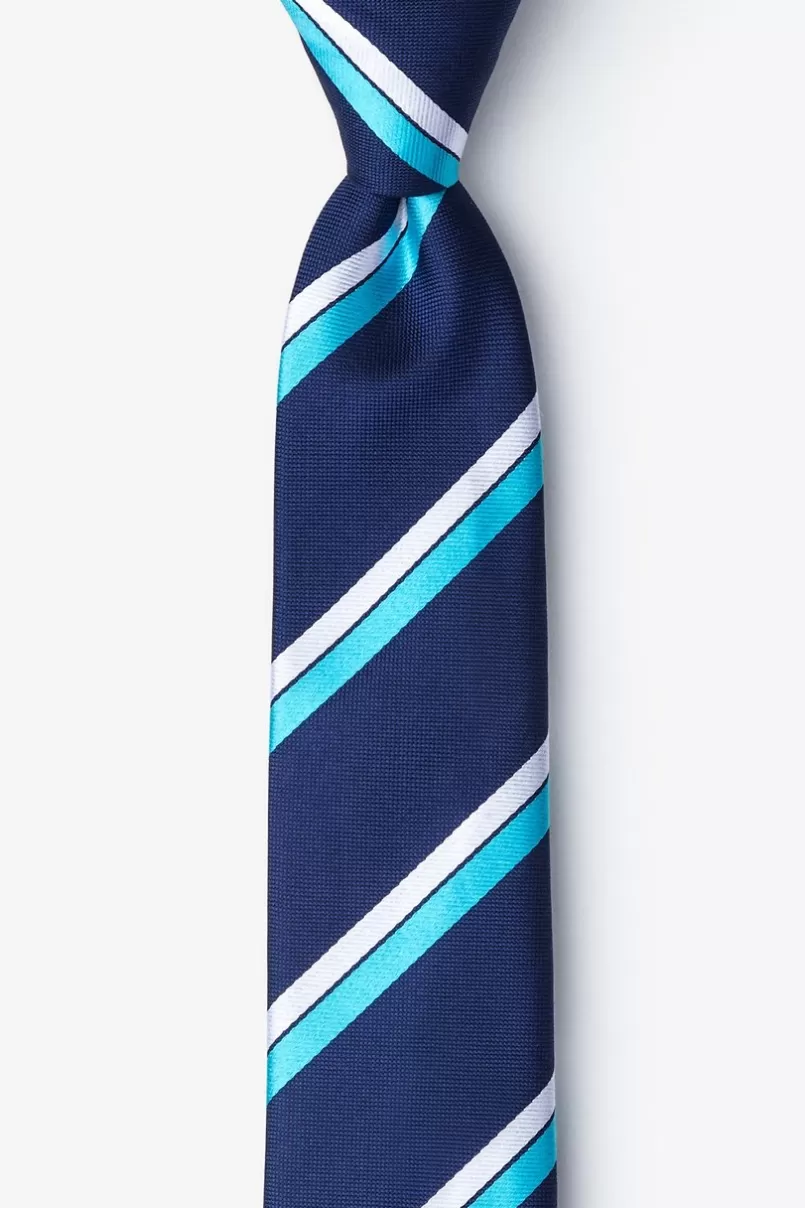 Ties Axel Aqua Skinny Tie Cheap