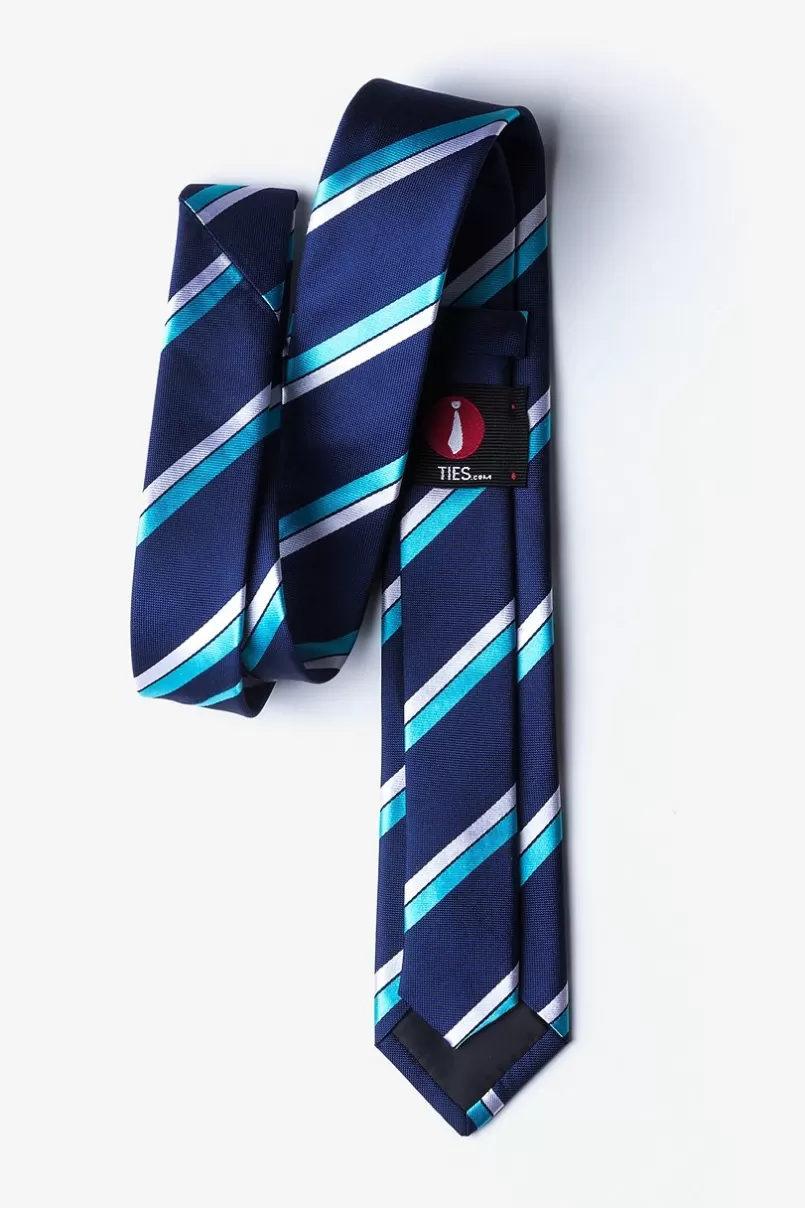 Ties Axel Aqua Skinny Tie Cheap