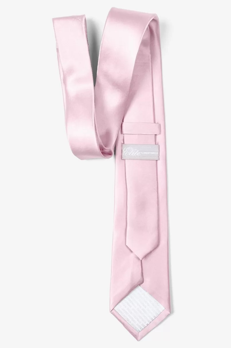 Ties Baby Pink Skinny Tie BabyPink Clearance