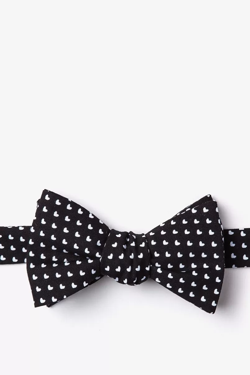 Ties Bandon Black Self-Tie Bow Tie Best Sale