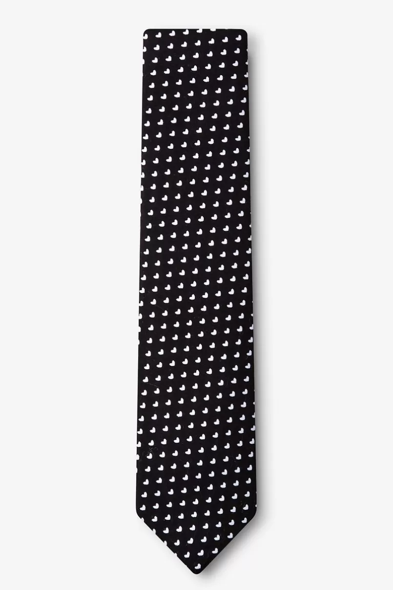 Ties Bandon Skinny Tie Black Shop