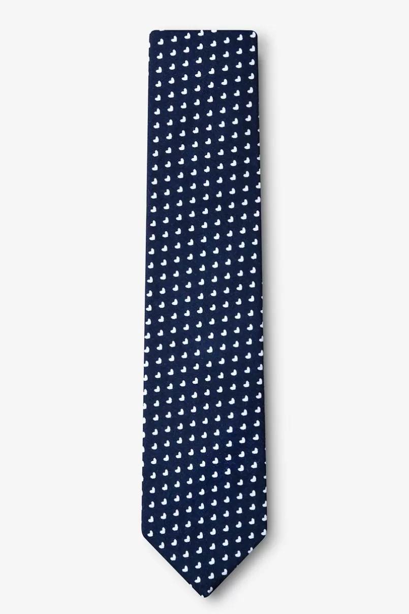 Ties Bandon Navy Blue Skinny Tie NavyBlue Best