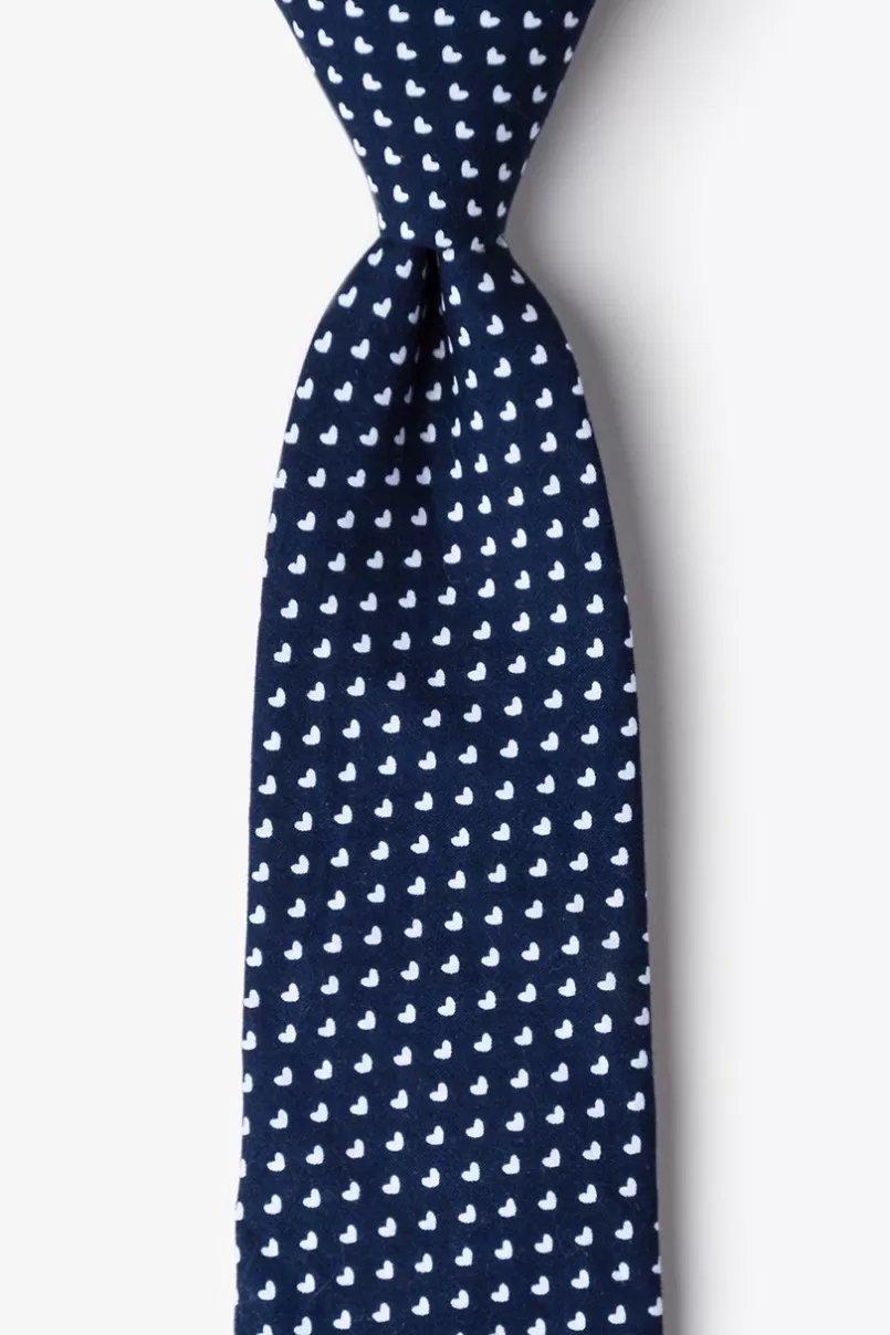 Ties Bandon Navy Blue Tie Hot