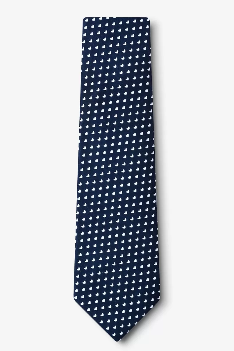 Ties Bandon Navy Blue Tie Hot