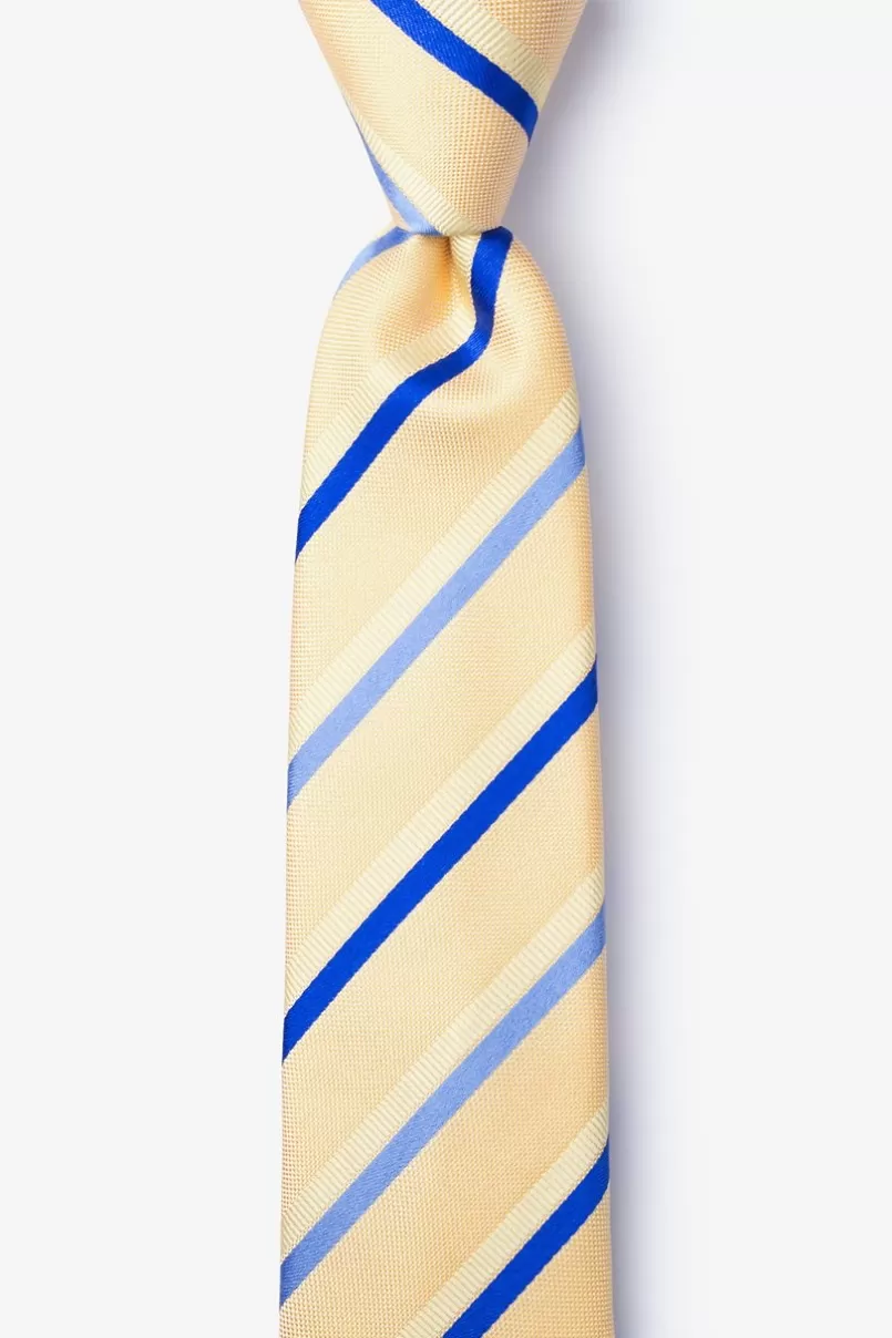 Ties Bann Skinny Tie Yellow Best Sale