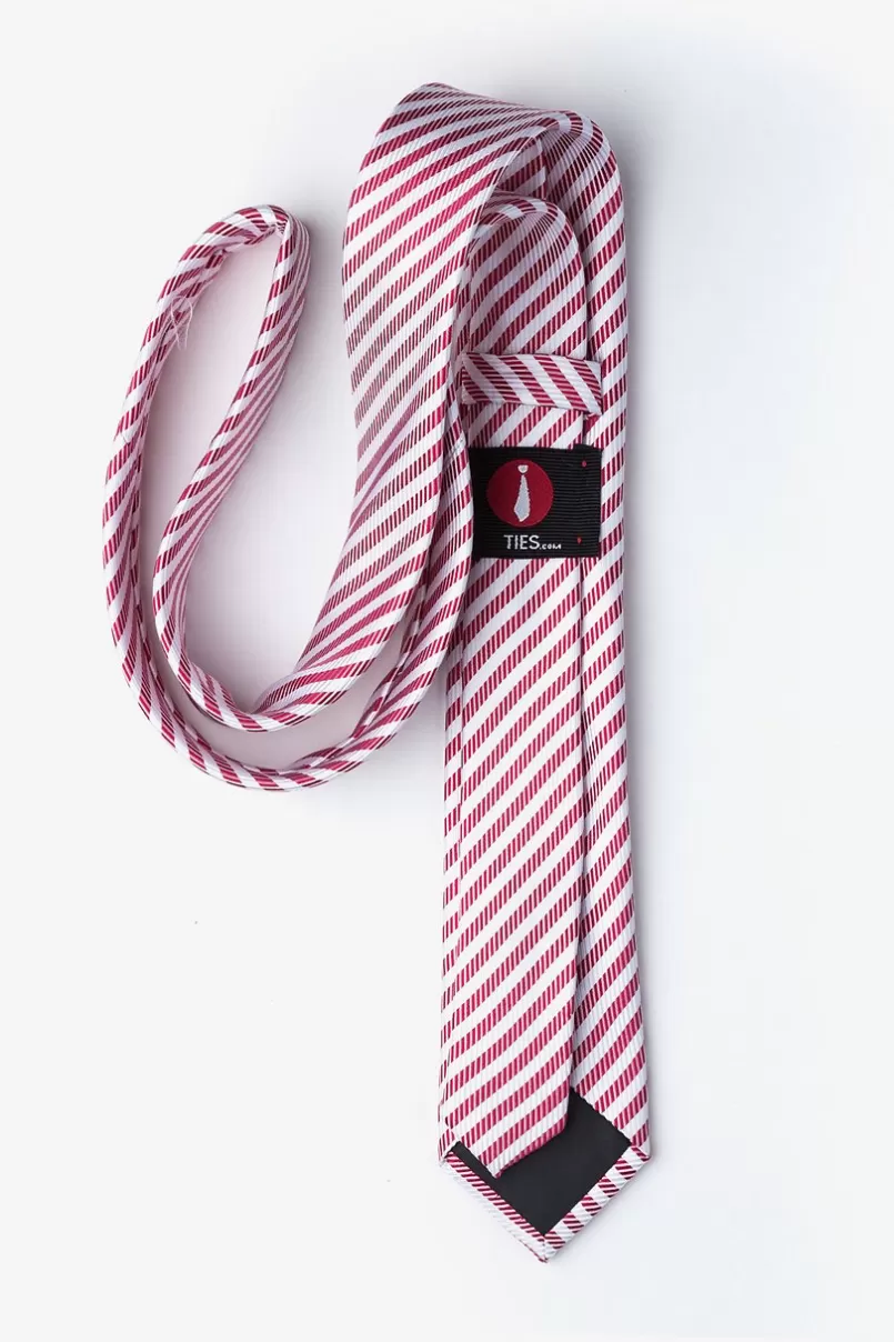 Ties Bear Island Red Skinny Tie Best