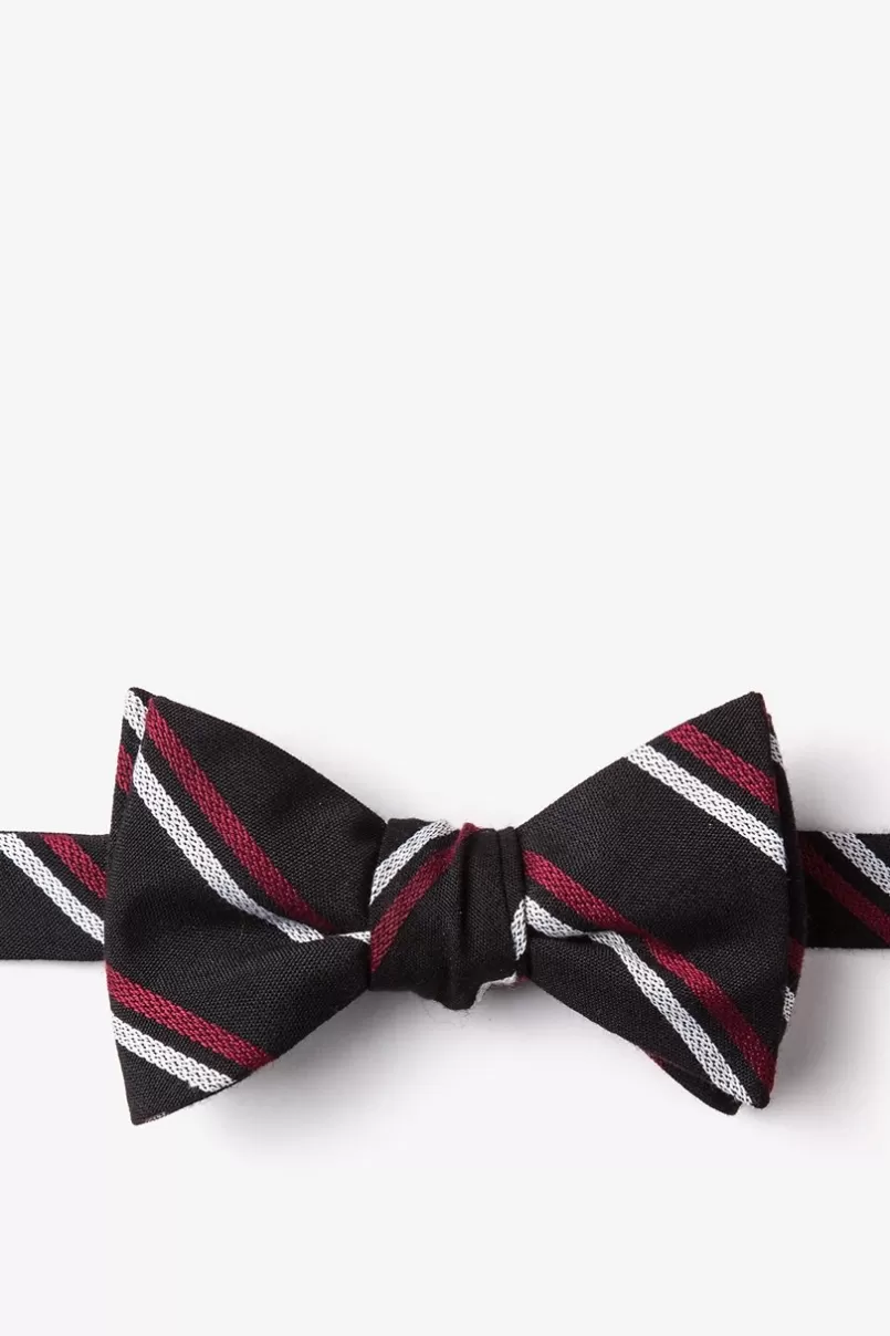 Ties Beasley Self-Tie Bow Tie Black Cheap