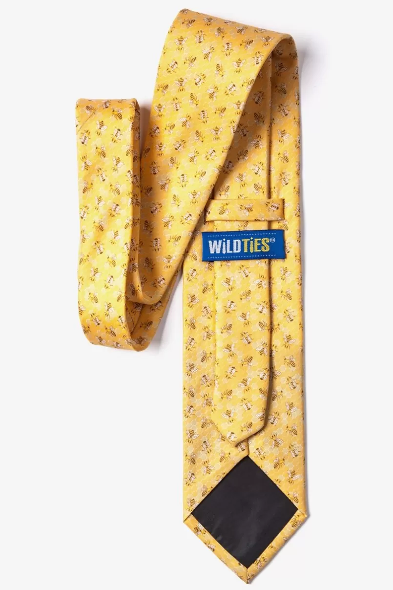 Ties Bees Yellow Tie Flash Sale