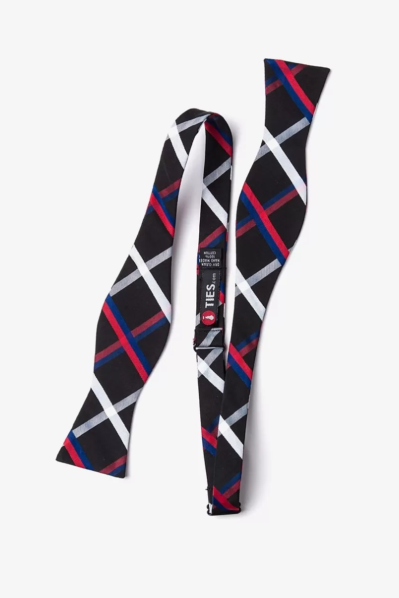 Ties Bellingham Skinny Bow Tie Black Sale