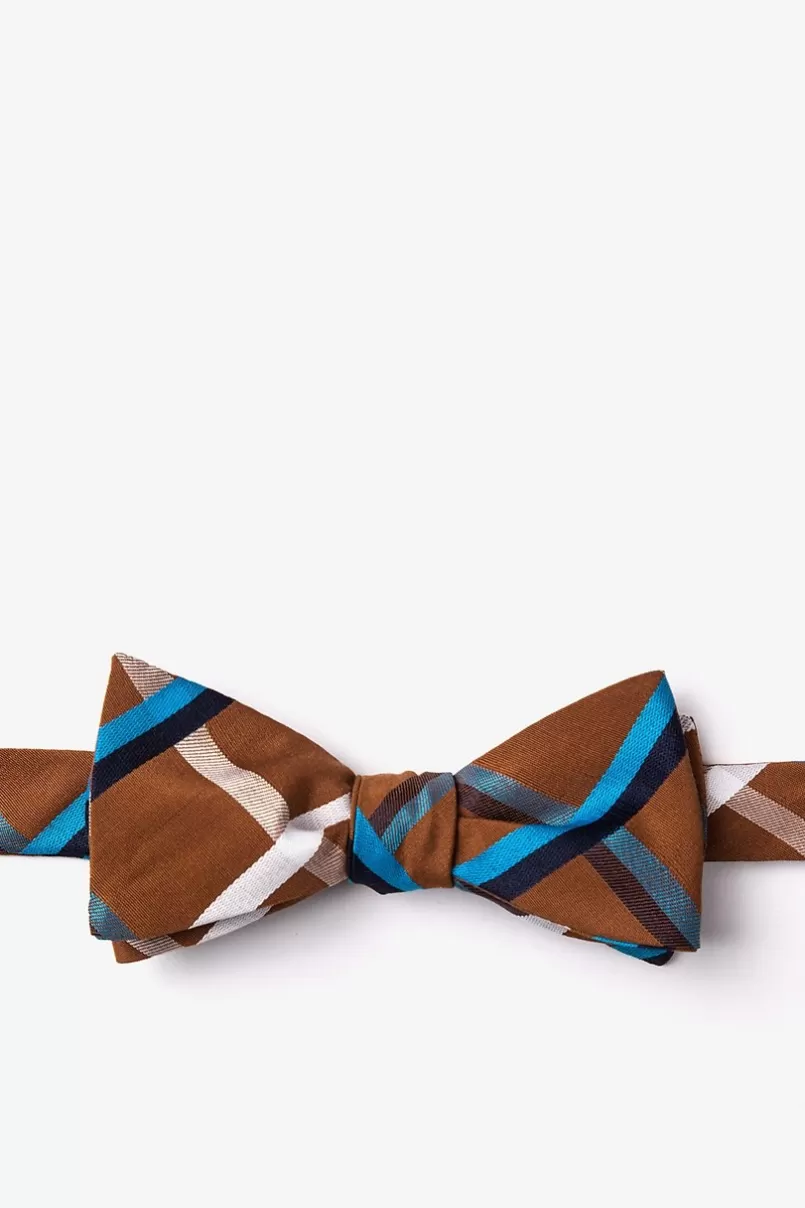 Ties Bellingham Skinny Bow Tie Brown Sale