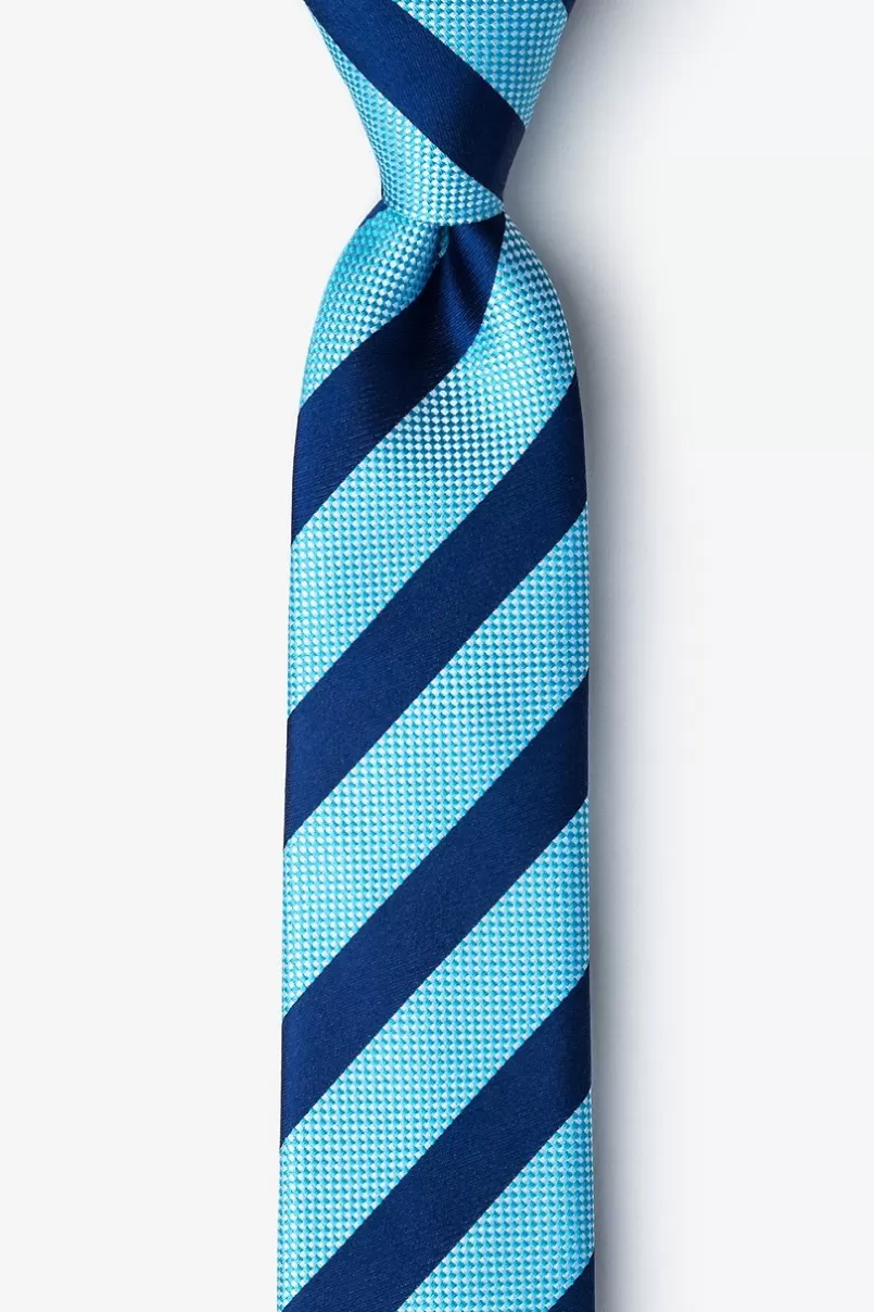 Ties Berkner Skinny Tie Aqua Clearance