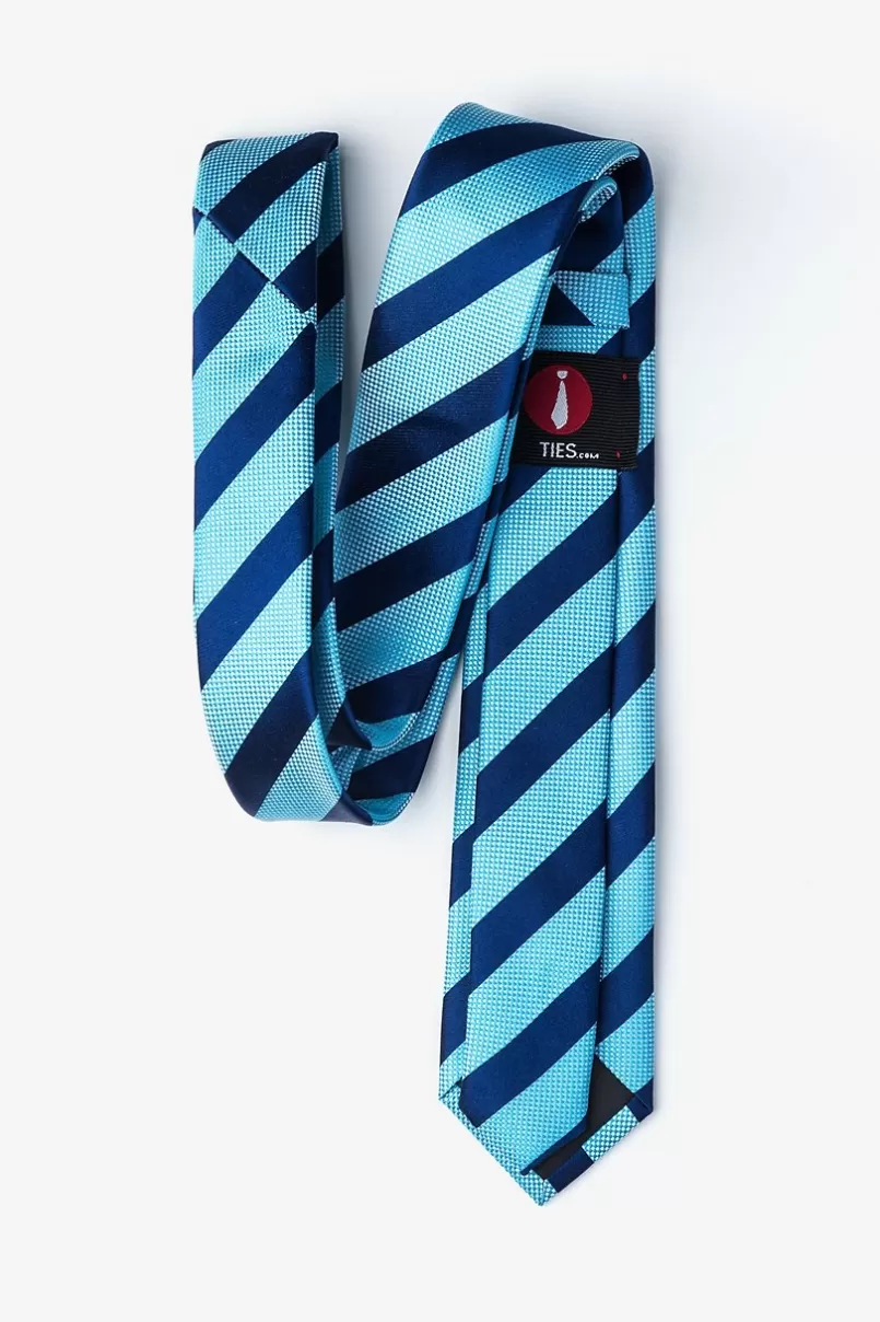 Ties Berkner Skinny Tie Aqua Clearance