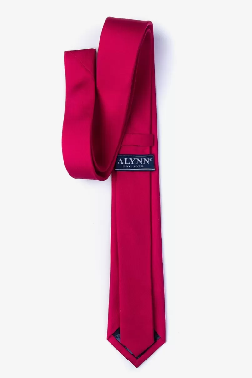 Ties Skinny Tie Berry New