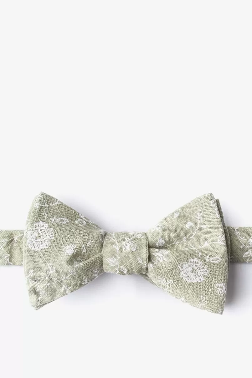 Ties Bexley Olive Self-Tie Bow Tie Cheap