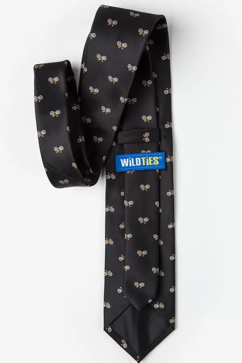 Ties Bicycles Tie Black Fashion