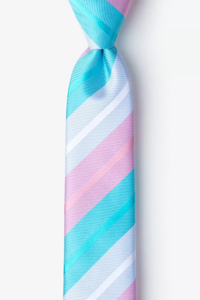 Ties Bintan Skinny Tie Pink Hot