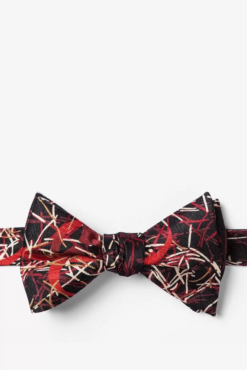 Ties Biohazard Anthrax Black Self-Tie Bow Tie Online