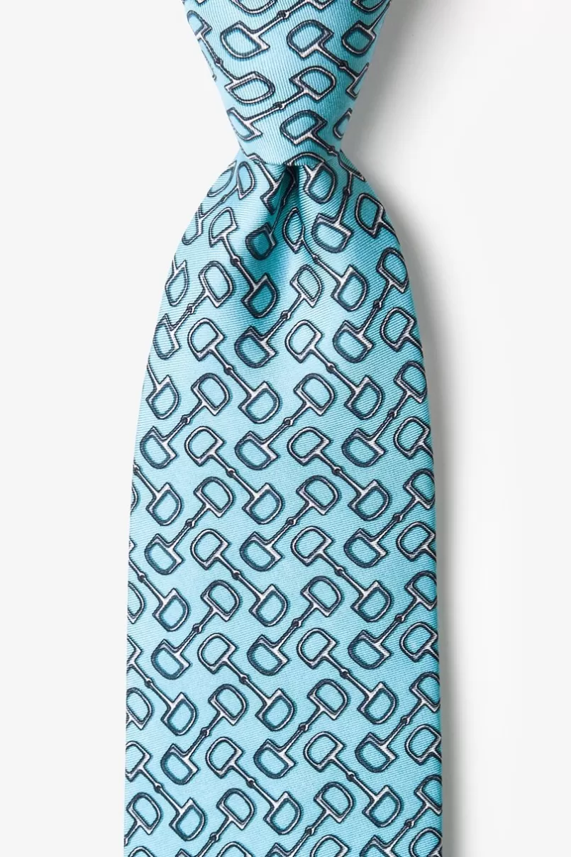 Ties Bit by Bit Tie Blue Hot