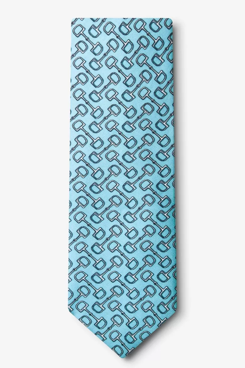 Ties Bit by Bit Tie Blue Hot