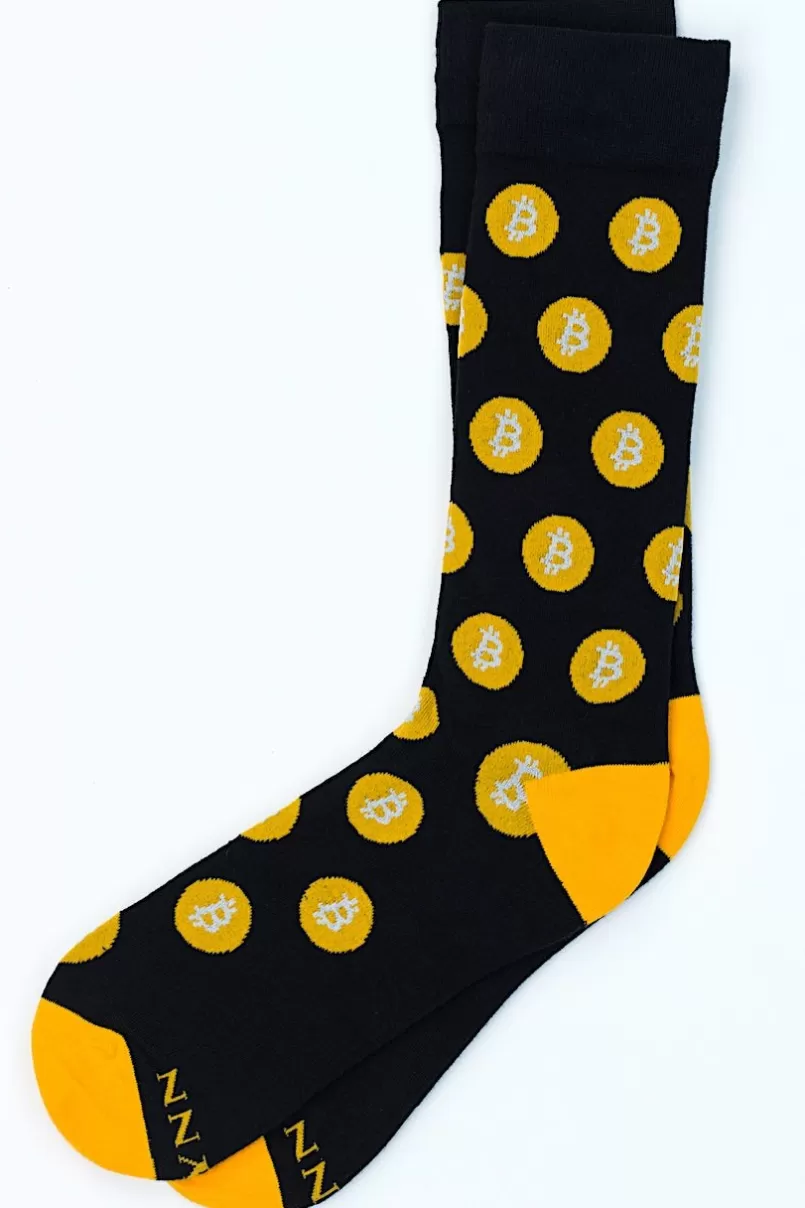 Ties Bitcoin Black Sock Sale