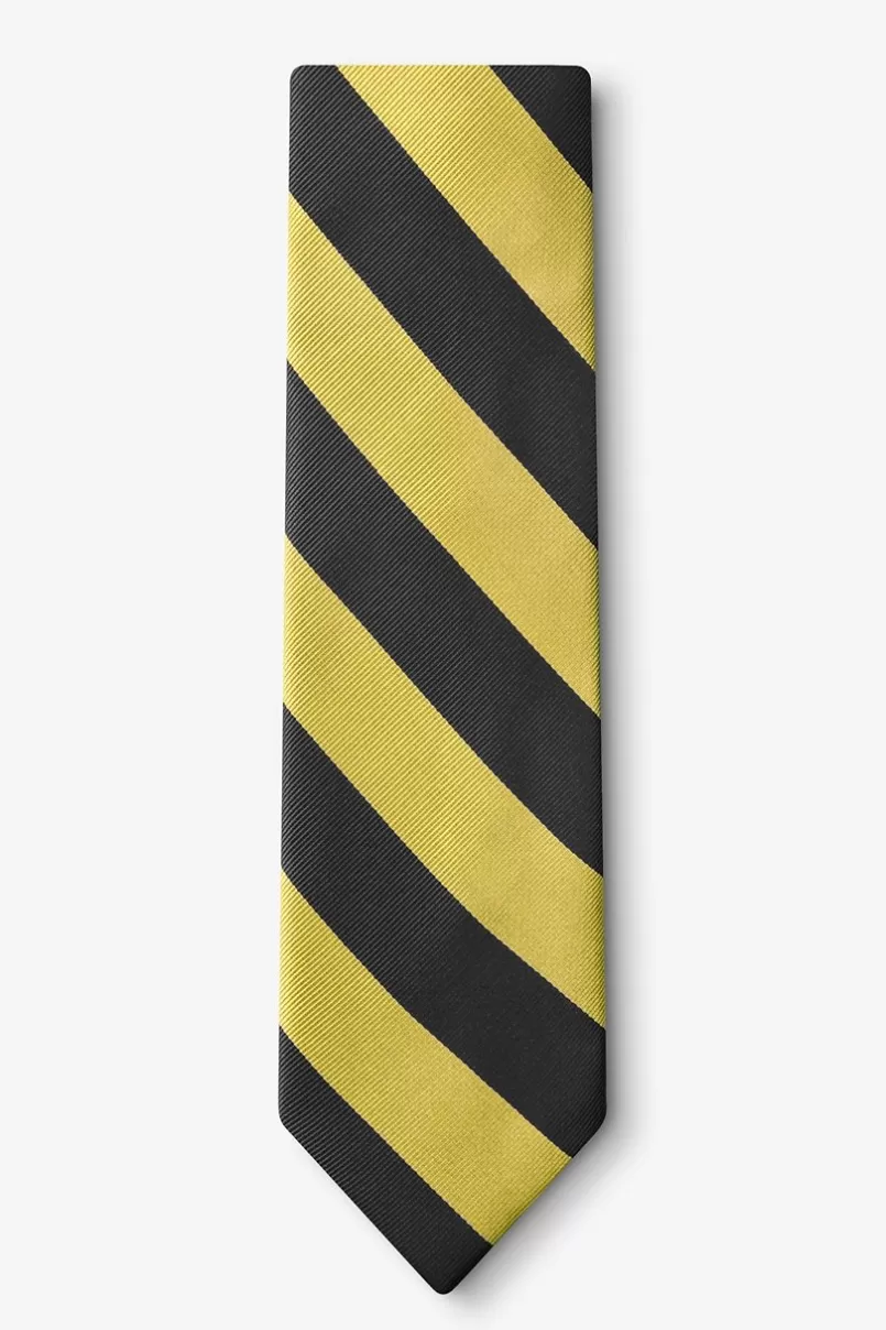 Ties Black & Gold Stripe Tie Black&Gold Sale