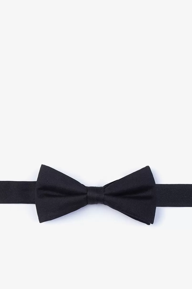 Ties Bow Tie For Boys Black Clearance