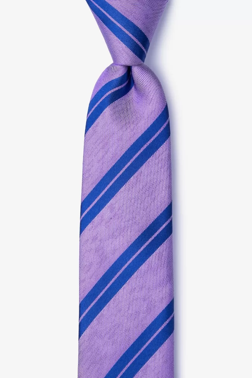 Ties Blackwater Skinny Tie Purple Best