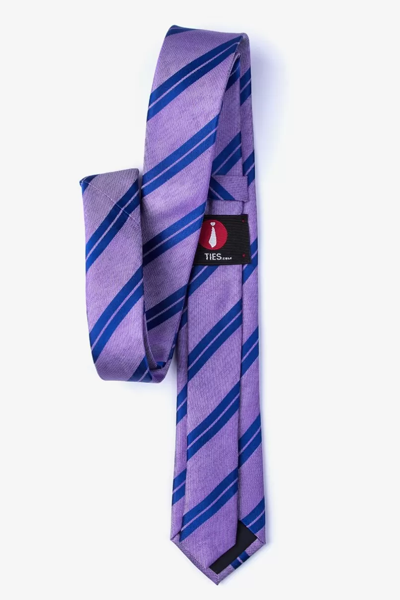 Ties Blackwater Skinny Tie Purple Best