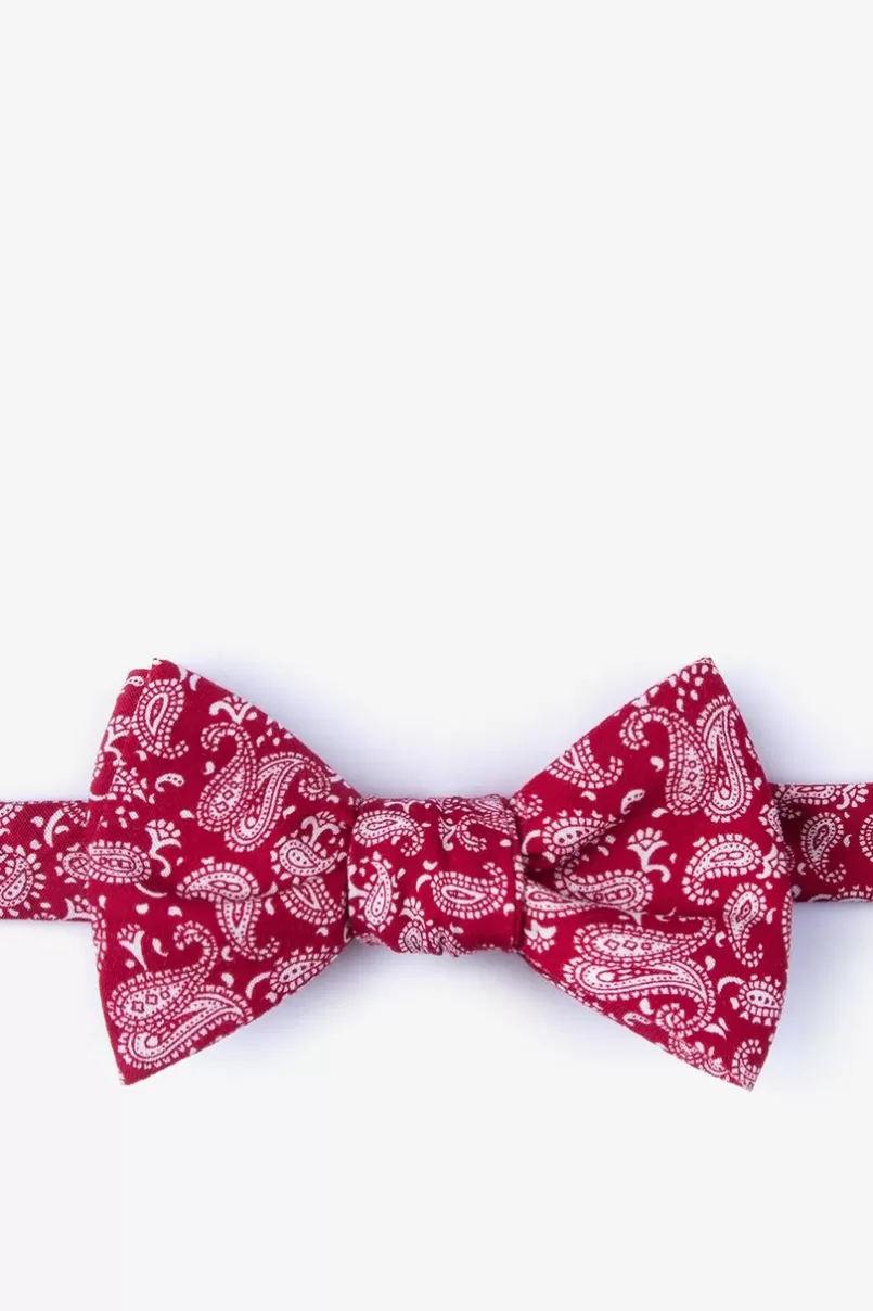 Ties Blaze Self-Tie Bow Tie Red Cheap