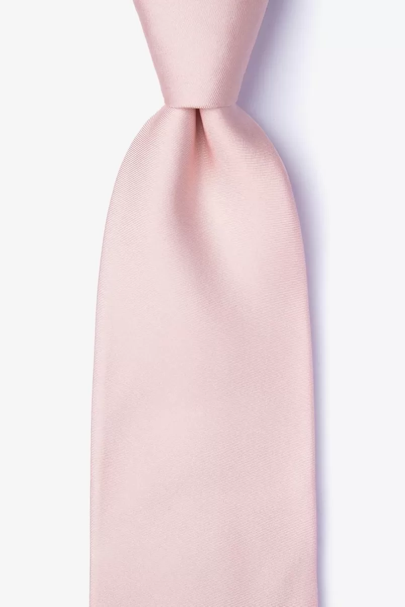 Ties Extra Long Tie Blush Sale