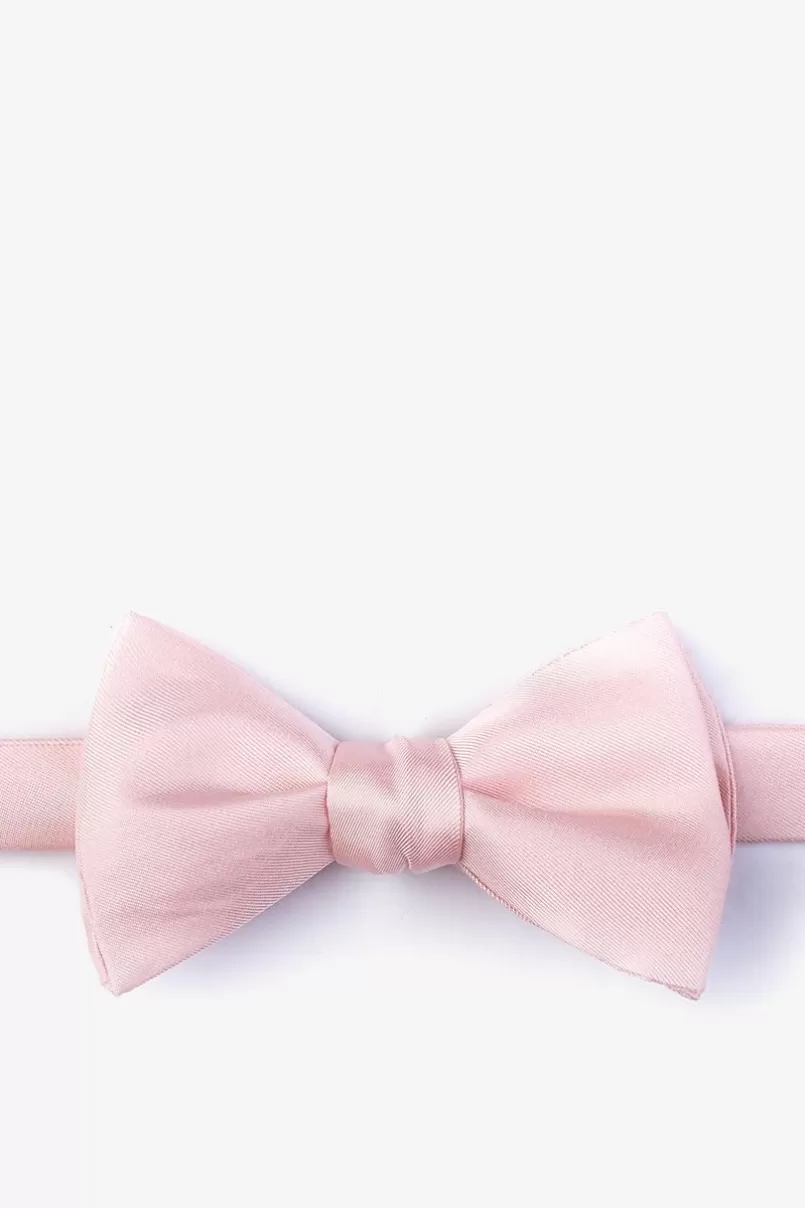 Ties Self-Tie Bow Tie Blush Flash Sale