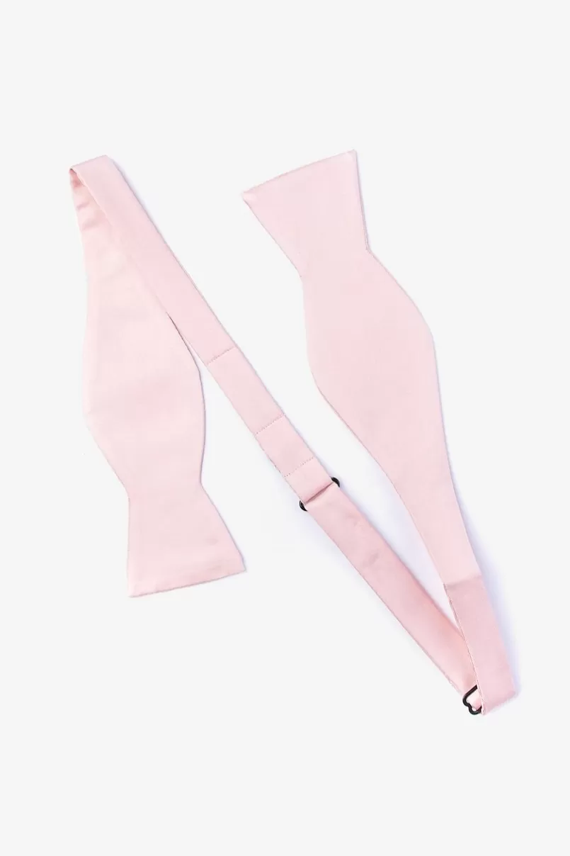 Ties Self-Tie Bow Tie Blush Flash Sale