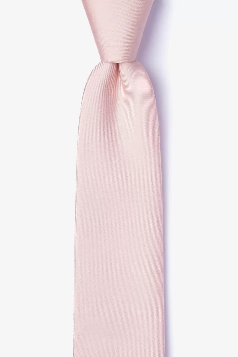 Ties Skinny Tie Blush Cheap